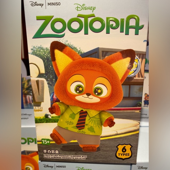 Disney Other - Disney Zootopia Blind Box Plush Surprise Pendant